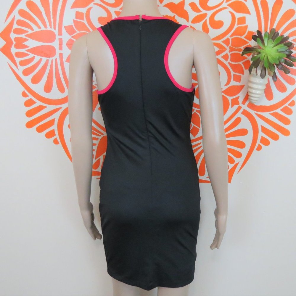 Nikibiki Black Beaded Fitted Dress S - Picture 2 of 2